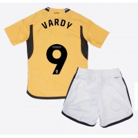 Maglie da calcio Leicester City Jamie Vardy #9 Terza Maglia Bambino 2023-24 Manica Corta (+ Pantaloni corti)